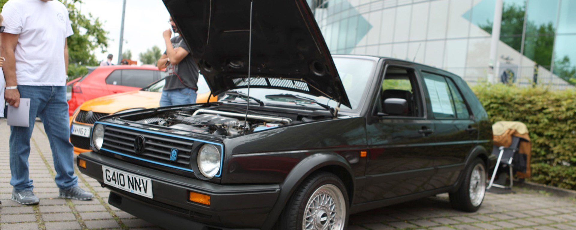 Volkswagen Golf Limited at GTI FanFest with Rajan Paymaster.