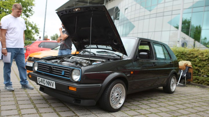 Volkswagen Golf Limited at GTI FanFest with Rajan Paymaster.
